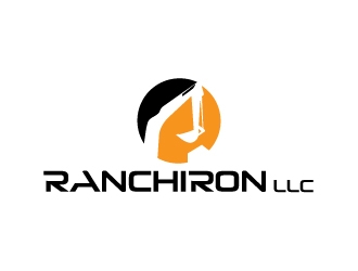 RanchIron LLC logo design by ngulixpro