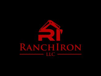 RanchIron LLC logo design by L E V A R
