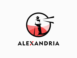 Alexandria logo design by mikael