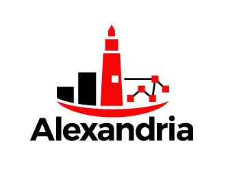 Alexandria logo design by endrust