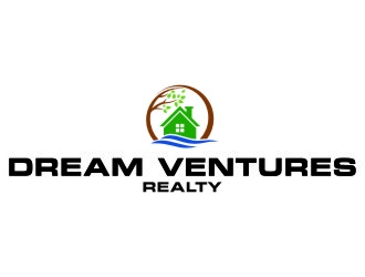 Dream Ventures Realty logo design by jetzu