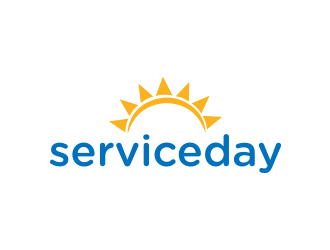 ServiceDay logo design by Inlogoz