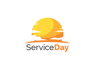 ServiceDay logo design by breaded_ham