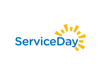 ServiceDay logo design by Inlogoz