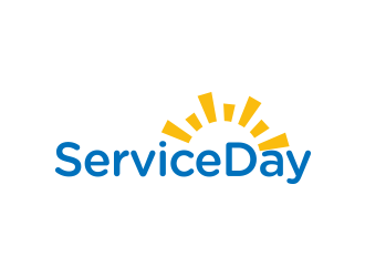 ServiceDay logo design by Inlogoz