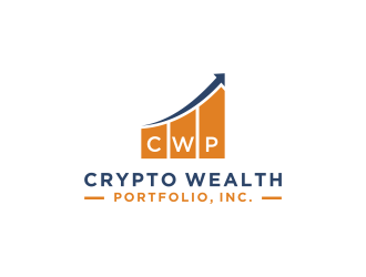 Crypto Wealth Portfolio, Inc. logo design by BlessedArt
