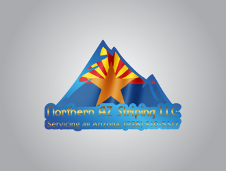 Northern AZ Striping LLC logo design by ROSHTEIN