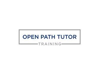 Open Path Tutor Training logo design by mbamboex