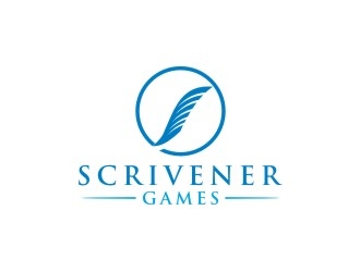 Scrivener Games logo design by bricton