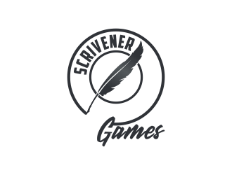 Scrivener Games logo design by Kruger