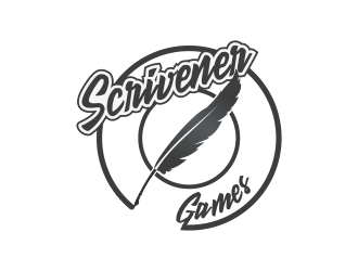 Scrivener Games logo design by Kruger