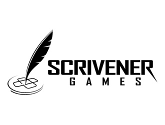 Scrivener Games logo design by Coolwanz