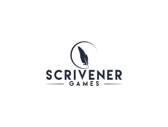 Scrivener Games logo design by afra_art