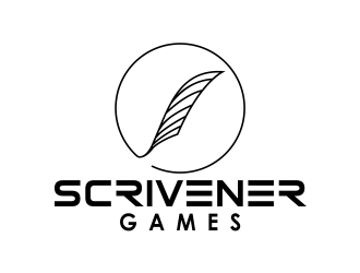 Scrivener Games logo design by MariusCC