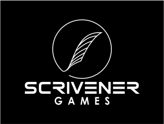 Scrivener Games logo design by MariusCC