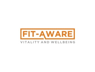 Fit-Aware - Vitality and wellbeing logo design by bricton