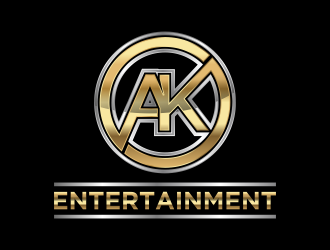 AK Entertainment logo design by qonaah