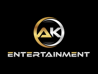 AK Entertainment logo design by ubai popi