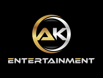 AK Entertainment logo design by ubai popi