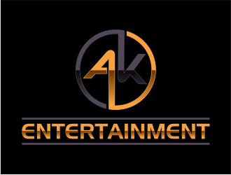 AK Entertainment logo design by cintoko