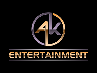 AK Entertainment logo design by cintoko