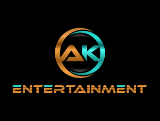 AK Entertainment logo design by ubai popi