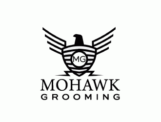 Mohawk Grooming logo design by nehel