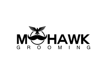 Mohawk Grooming logo design by kitaro