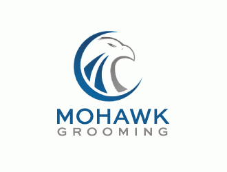 Mohawk Grooming logo design by nehel