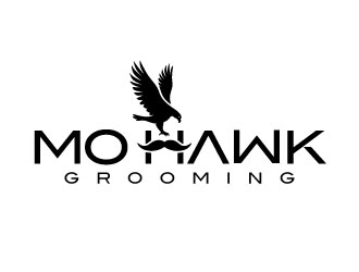 Mohawk Grooming logo design by REDCROW