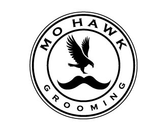 Mohawk Grooming logo design by REDCROW