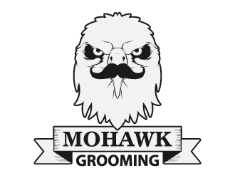 Mohawk Grooming logo design by fastsev