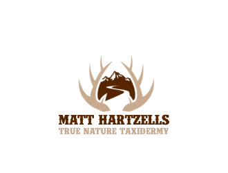 Matt Hartzell’s True Nature Taxidermy logo design by kanal