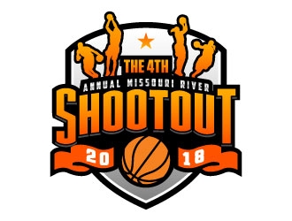 The 4th Annual Missouri River Shootout 2018 logo design by daywalker