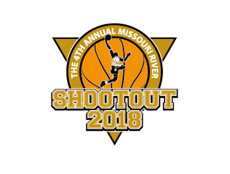 The 4th Annual Missouri River Shootout 2018 logo design by akupamungkas