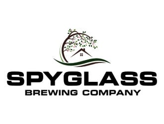 Spyglass Brewing Company logo design by jetzu
