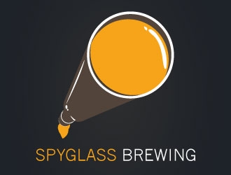 Spyglass Brewing Company logo design by JedHombre