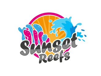 Sunset Reefs logo design by WRDY