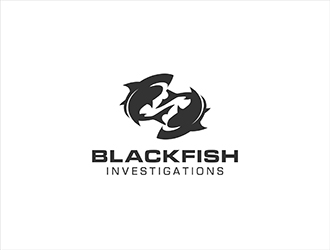 Blackfish Investigations logo design by hole