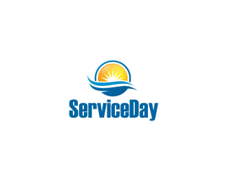 ServiceDay logo design by giphone