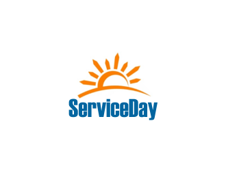 ServiceDay logo design by giphone