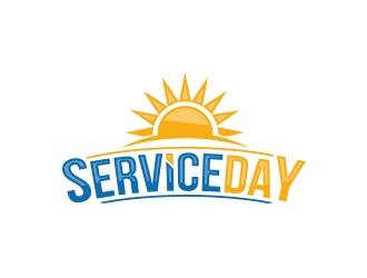 ServiceDay logo design by MarkindDesign