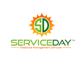 ServiceDay logo design by THOR_