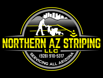 Northern AZ Striping LLC logo design by Dakon