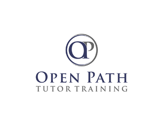 Open Path Tutor Training logo design by johana
