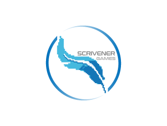 Scrivener Games logo design by reight
