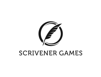 Scrivener Games logo design by Editor