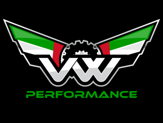 VW PERFORMANCE logo design by PRN123