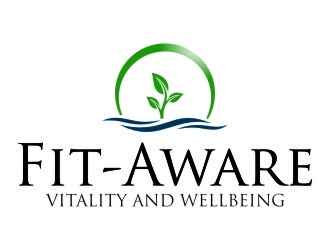 Fit-Aware - Vitality and wellbeing logo design by jetzu
