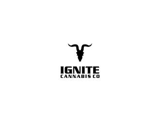 Ignite Cannabis Co logo design by oke2angconcept
